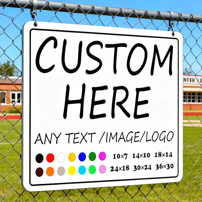 Custom Outdoor Decorative Signs-24×18inches-Personalized Aluminum Signs - Image 8