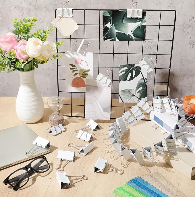 Jetec Extra Large Binder Clips Bulk 2 Inch Metal Jumbo Binder Clips Office - Image 4
