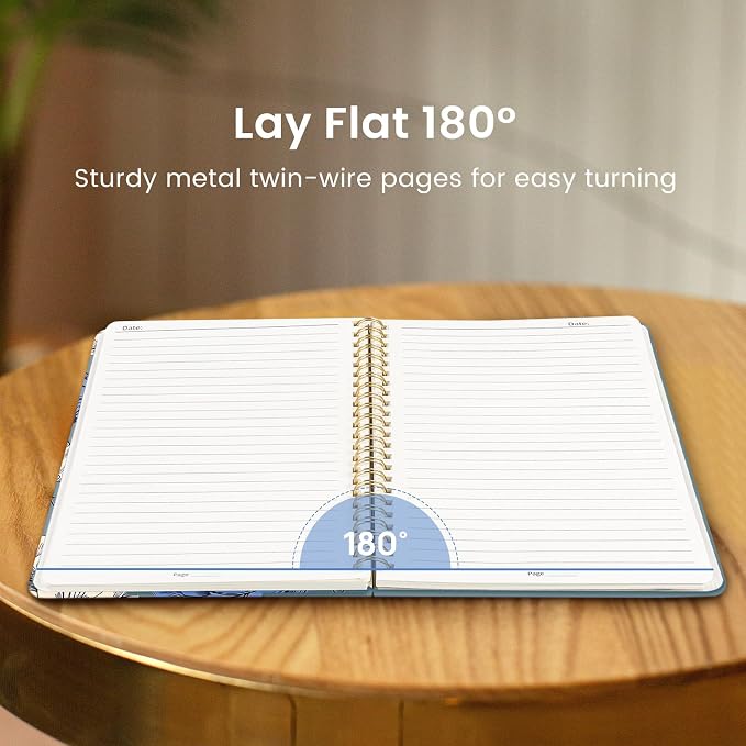 Taja Lined Spiral Notebook Journal - Image 4