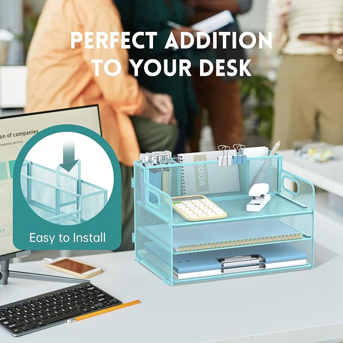 SUPEASY 3 Tier Desk Organizer - Image 4