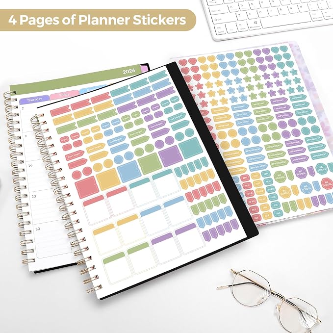 SKYDUE Teacher Planner 2026-2027 Academic Year, 8.5" x 11" Teacher Lesson - Image 3