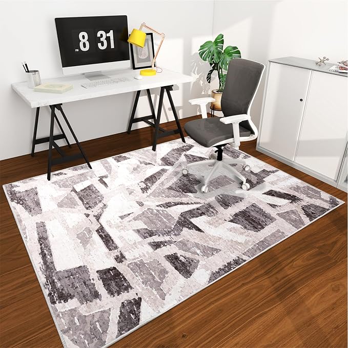 Office Chair Mat for Hardwood Floor, Machine Wash by CHAKME