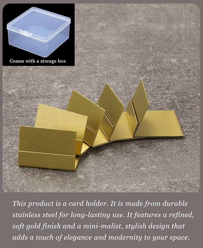 Gold Table Number Holders, Anniversaries, and Parties - Image 2