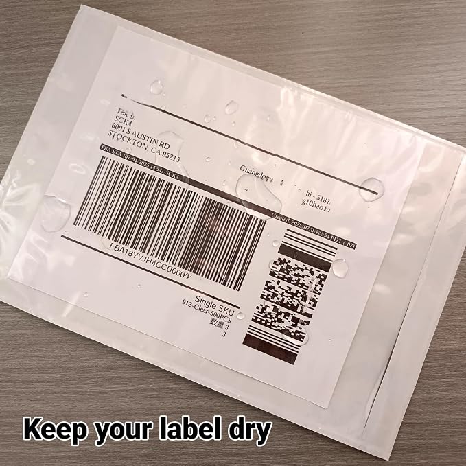500Pcs Packing List Envelopes, 9.5" x 12" Waterproof Packing Pouches Envelope - Image 6