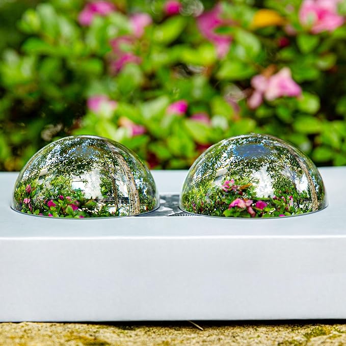 2Pcs 3.1inch Crystal Dome Magnifying Paperweight, Paper Weights - Image 6