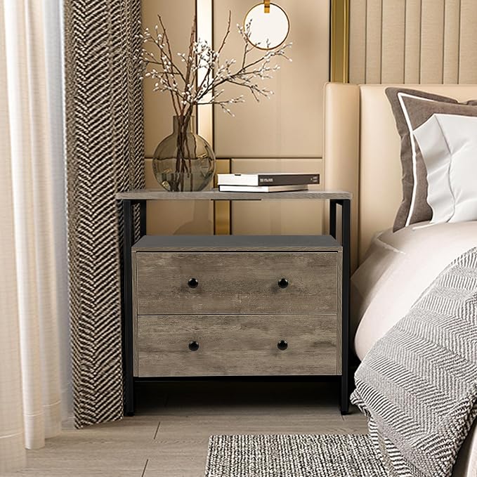 Edbuosy 27 inch Wide Night Stand - Image 2
