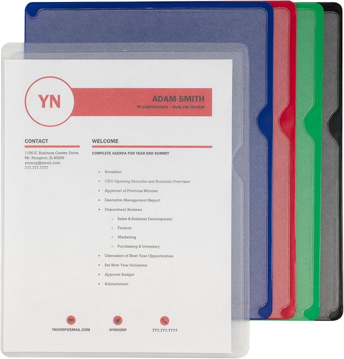 C-Line Deluxe Super Heavyweight Vinyl Project Folders - Image 2