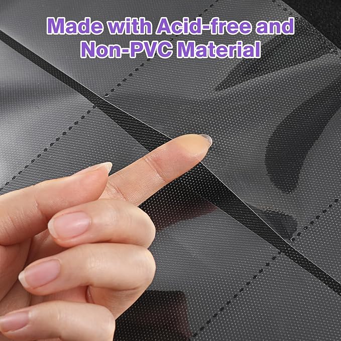 Toploader Binder, Holds 360 Toploaders, 100 Toploaders INCLUDED, 9-Pocket PU - Image 5
