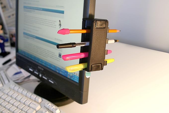 Easy To Use Products Pen Grip, Pencil Holder in Black - Image 4