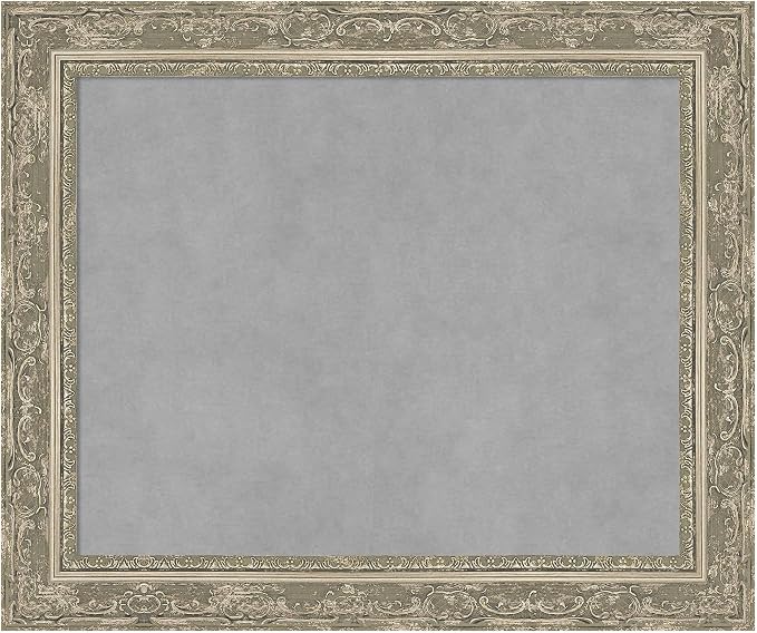 Amanti Art Silver Framed Magnetic Board 20x24 Small Vision Board by AmantiArt