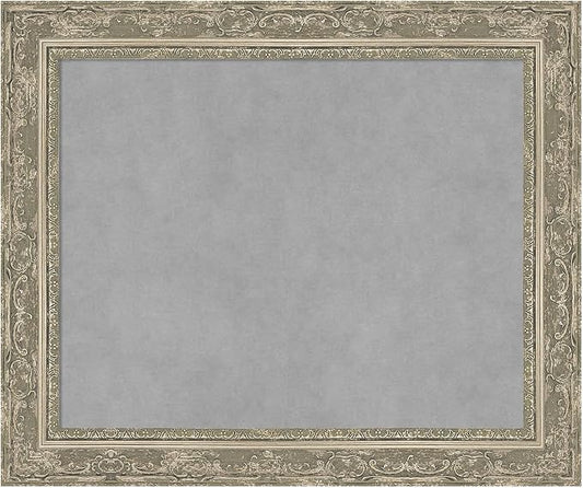Amanti Art Silver Framed Magnetic Board 20x24 Small Vision Board by AmantiArt