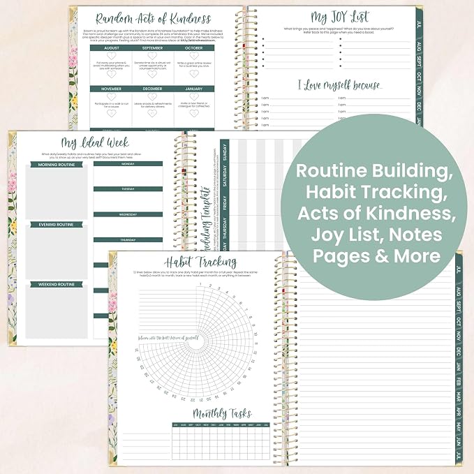 bloom daily planners HARDCOVER Planner 2025-2026 Academic Year - Image 5