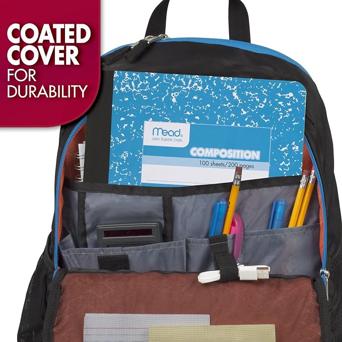 Mead Composition Notebook, Wide Ruled Paper, 7-1/2" x 9-3/4", 100 Sheets - Image 7