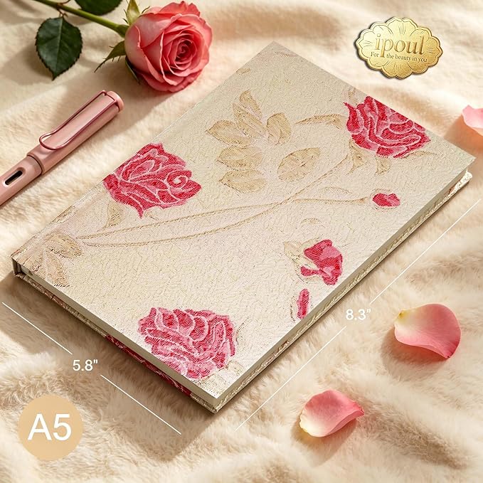 Anniversary Journal, Wedding Gifts, Rose Notebook - Image 2