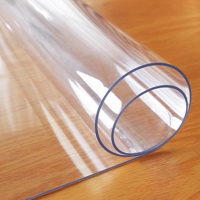 OstepDecor Clear Table Cover Protector 24 x 96 Inch, 1.5mm Thick Plastic Table - Image 8