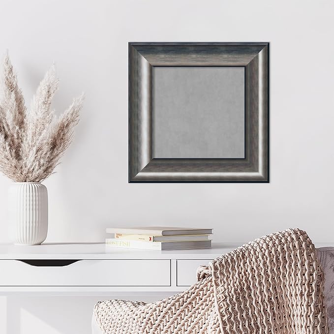 Amanti Art Silver Framed Magnetic Board 18x18 X-Small Vision Board - Image 4