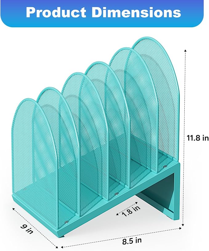 gianotter Desktop File Organizer, Desk Organizer - Image 4