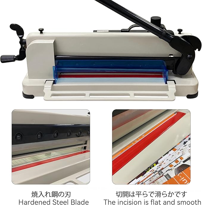HFS(R) 17" Blade A3 Heavy Duty Guillotine Paper Cutter (A3-17'' Paper Cutter)-DeskLoop Office