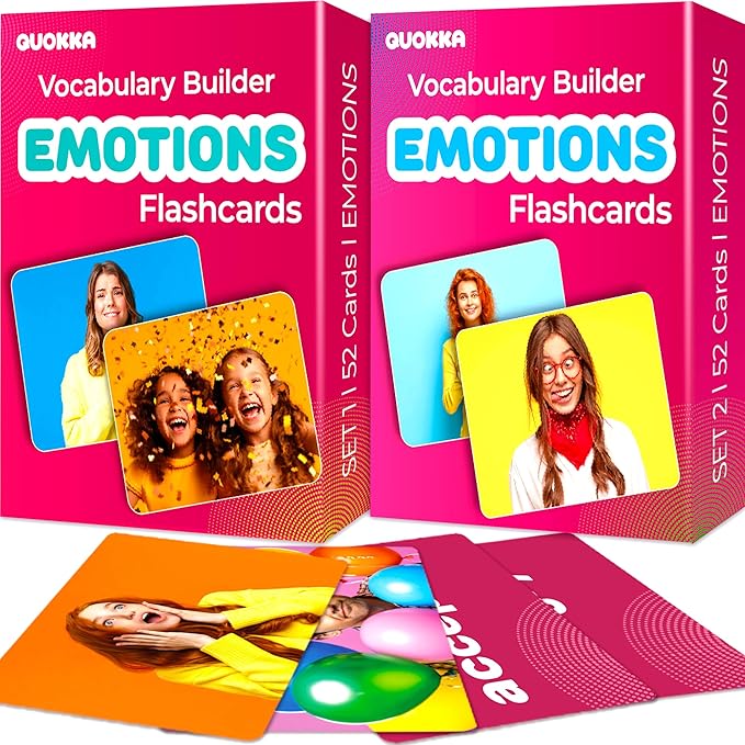 QUOKKA 104 Flash Cards for Kids and Adults by QUOKKA