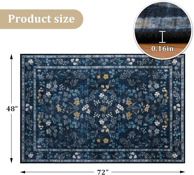 chakme Office Chair Mat for Hardwood Floor, Machine Wash - Image 7