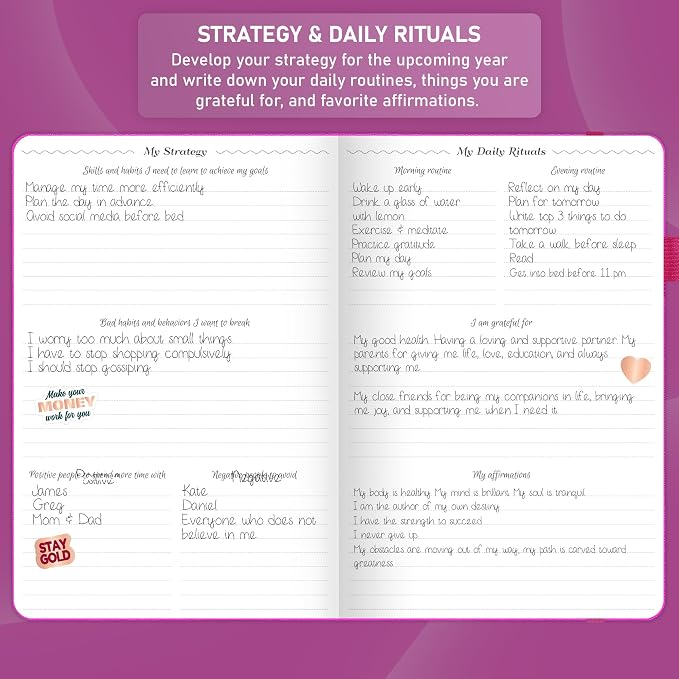 GoGirl Weekly Schedule Planner – Hourly Work & Life Planner - Image 5