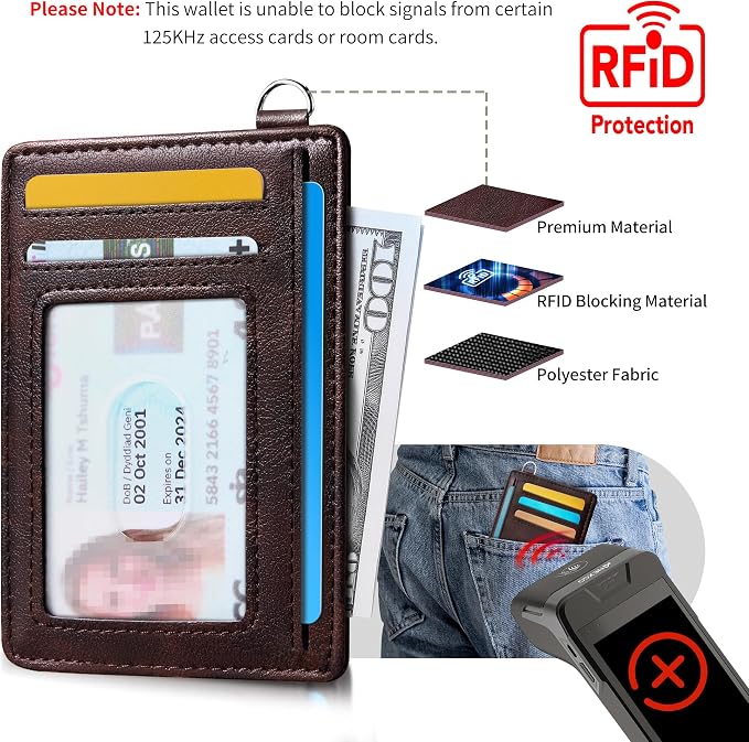 Mayski Slim Wallet, Credit Card Holder - Image 5