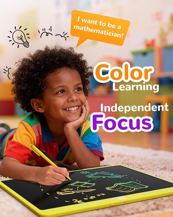 KOKODI LCD Writing Tablet, 16 Inch Colorful Toddler Doodle Board Drawing Tablet - Image 4