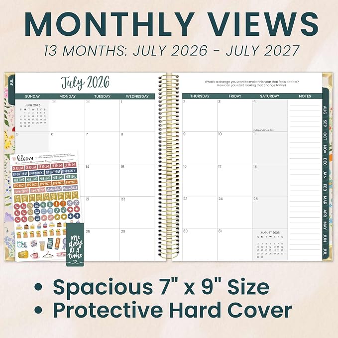 bloom daily planners 2026-2027 Hardcover Academic Year Goal & Vision Planner - Image 3