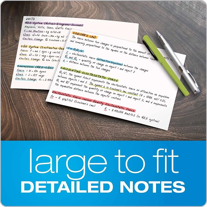 Oxford 50EE Blank Index Cards, 500 Cards - Image 7