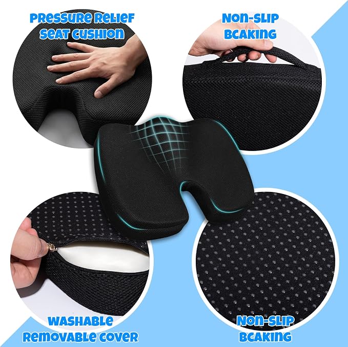 Ergonomic Seat Cushion with Memory Foam - Image 6