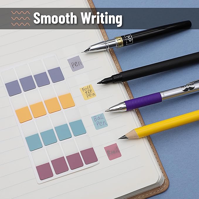 Mr. Pen- Sticky Index Tabs, 480 Pcs, Colorful Sticky Tabs for Notebooks, Page Markers, Page Tabs for Binders, Page Tabs Sticky Tabs for Books, Notebook Tabs, Book Sticky Tabs for Notebooks-DeskLoop Office