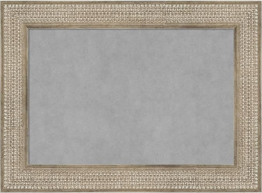 Amanti Art Silver Framed Magnetic Board 22x30 Medium Vision Board by AmantiArt