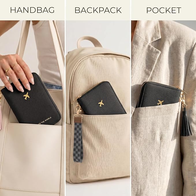 Beautiful Passport Holder And Travel Wallet - Image 8