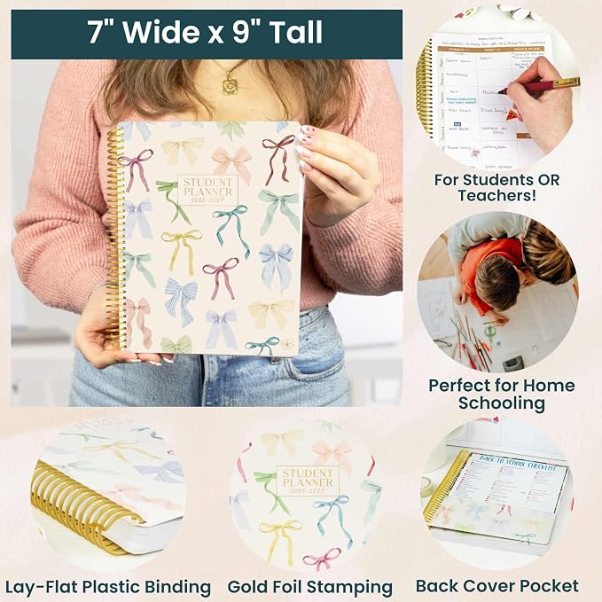 Daisy by bloom daily planners 2026-2027 Academic Year Student Planner - Image 5