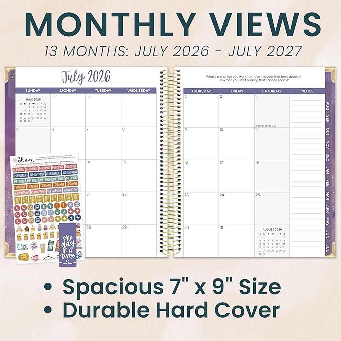 bloom daily planners 2026-2027 Hardcover Academic Year Goal & Vision Planner - Image 3
