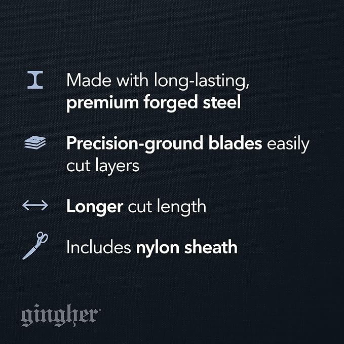 Gingher 8" Professional Dressmaker Scissors - Image 7
