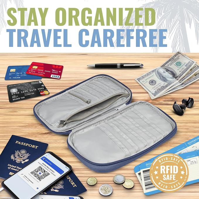 BOACAY Travel Document Organizer - Image 5
