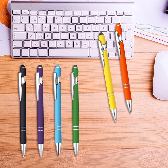 6 Pcs Blue Ink Ballpoint Pen - Image 5