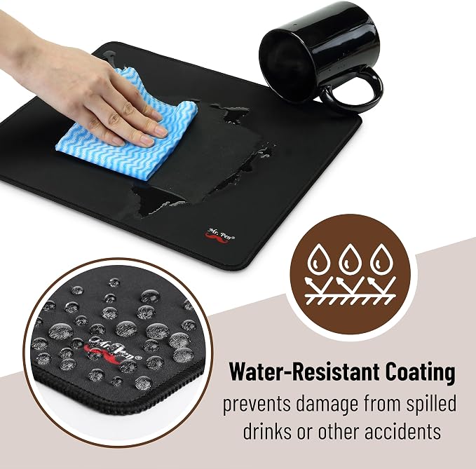 Mr. Pen 2 Pack Beige Gaming Mouse Pads - Image 6