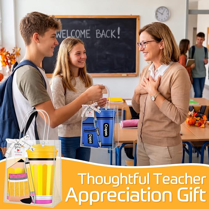 Marspark 12 Pack Back to School Teacher Gifts Set, 16 oz Teachers Appreciation - Image 5