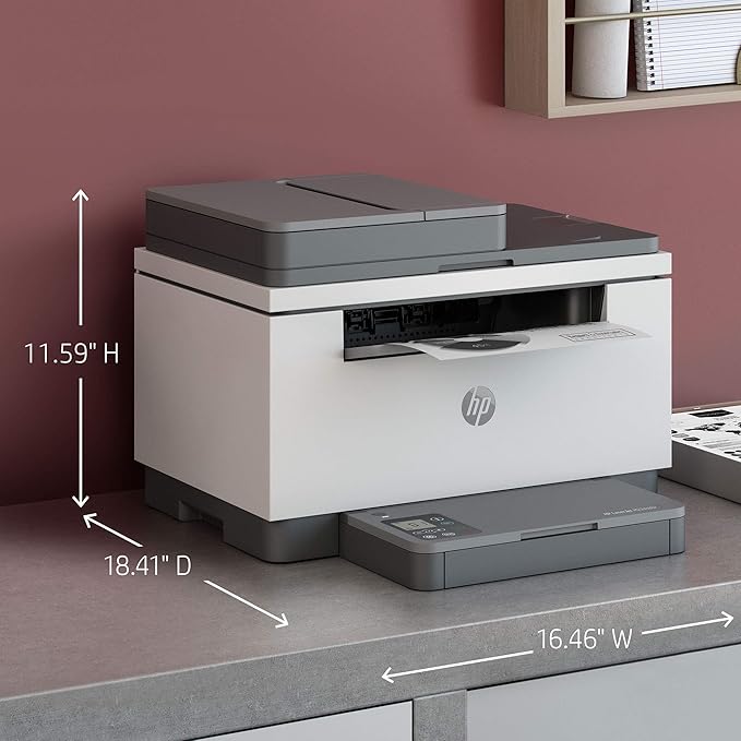 HP Laserjet MFP M234sdw Wireless Monochrome All-in-One Printer with Built-in Ethernet & Fast 2-Sided Printing, Instant Ink Ready (6GX01F) (Renewed)-DeskLoop Office