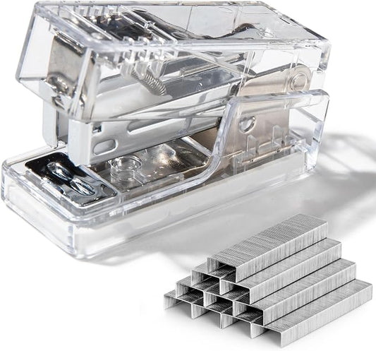 NUSIGN Mini Stapler with 830 Staples, Small Cute Desk Staplers, 25 Sheet by NUSIGN