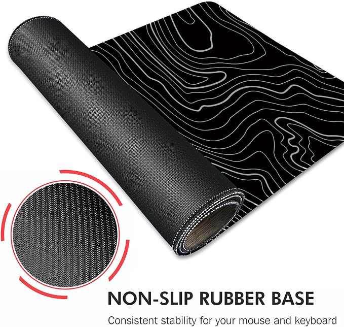 Galdas Mouse Pad For Gaming, XXL XL Large Mouse Mat Long Extended MousePad Desk - Image 4
