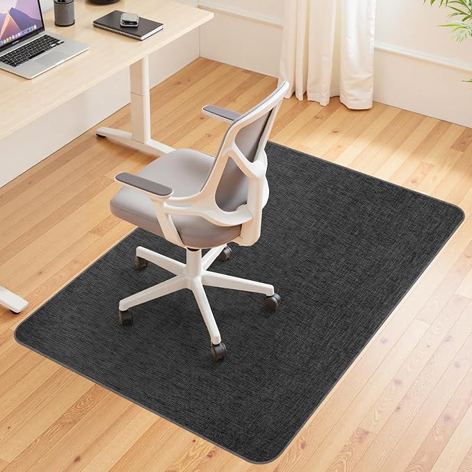 Wansimoo Office Chair Mat for Hardwood and Tile Floor, Heavy Duty Computer by WANSIMOO
