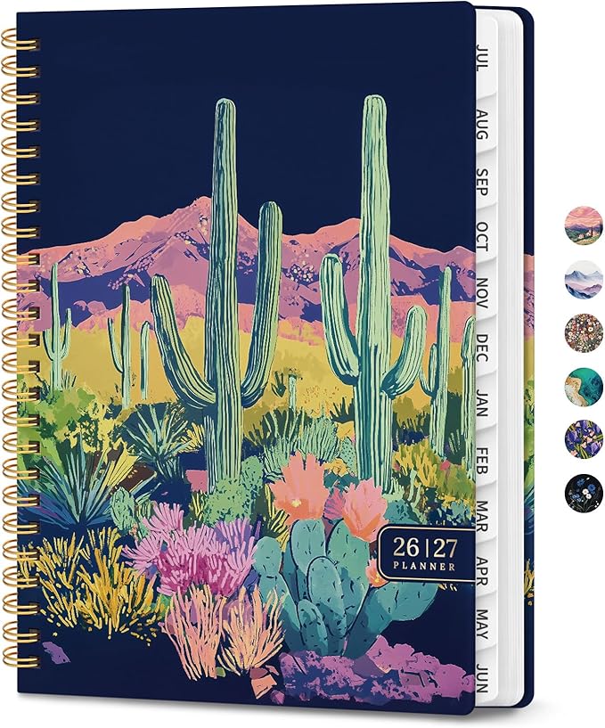 Planner 2026-2027, Monthly and Weekly Academic Planner July 2026 by Zotia