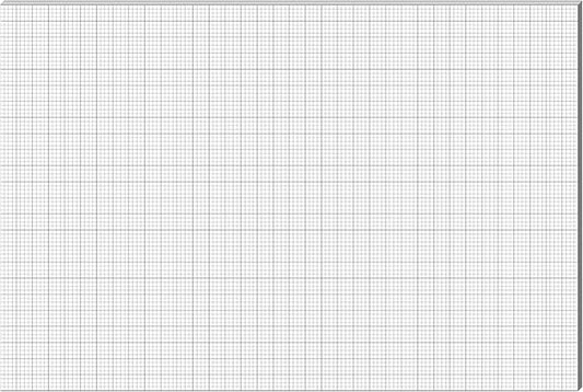 Fuyoooo 25 Sheet Graph Paper Pad 24" x 36" Large Graph 1" and 1/4" Ruled Grid by Fuyoooo