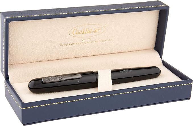 Conklin All American Fountain Pen in Black – Extra Fine Nib, Classic Design & - Image 4