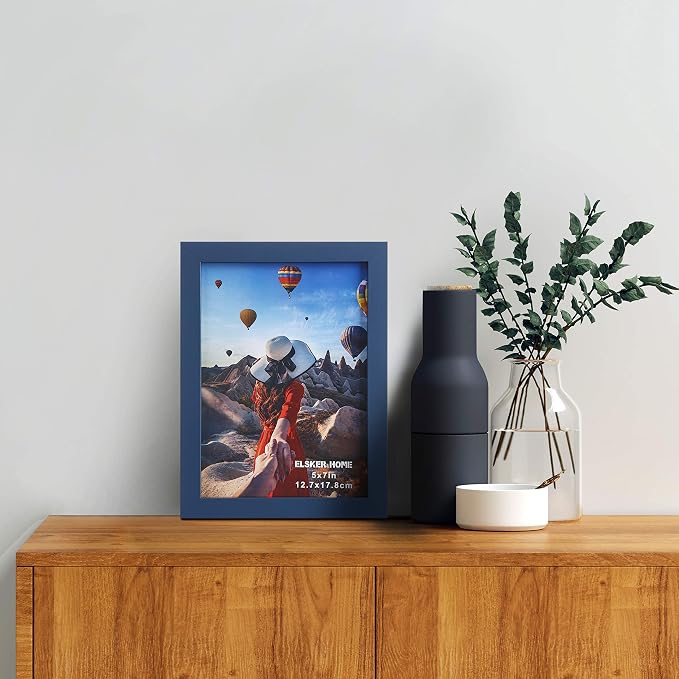ELSKER&HOME 5x7 Picture Frame Navy Blue - Image 2
