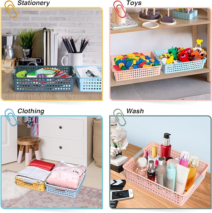 4Pcs Classroom Organization and Storage Paper Tray Holds, Fits 4A paper | Paper - Image 5