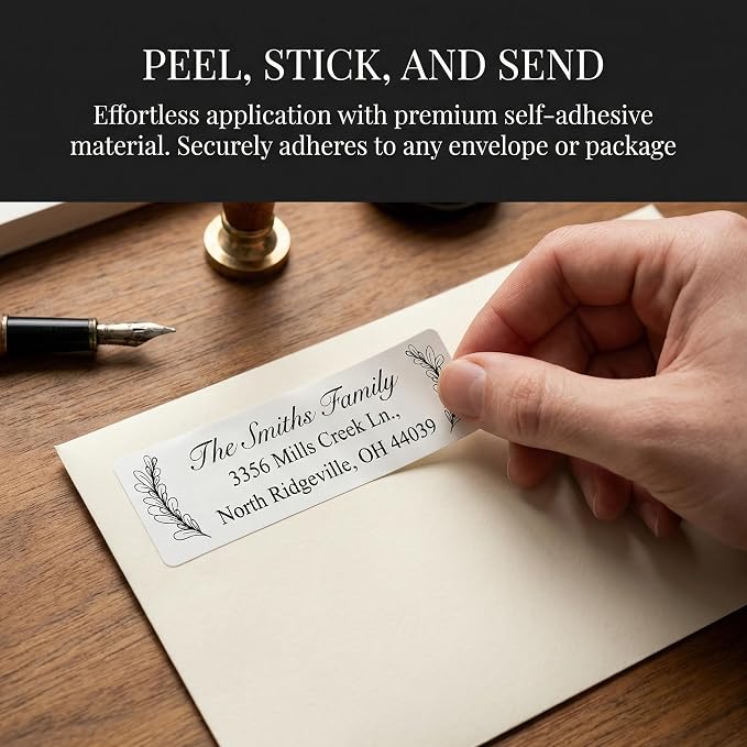 Address Labels Personalized Return Address Labels Personalized Custom Mailing - Image 6